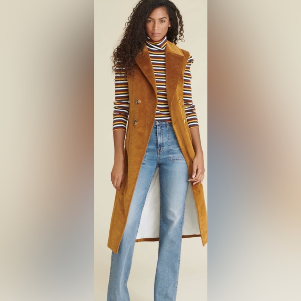 Veronica Beard Fayette Corduroy Vest